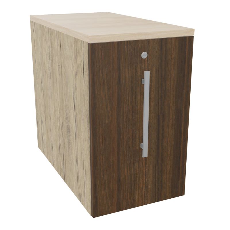GUSTAVE CAISSON INDIVIDUEL H73,5 L43,2 P80 CM MELAMINE - CORPS  TOP  PORTE R3 N6 RZ