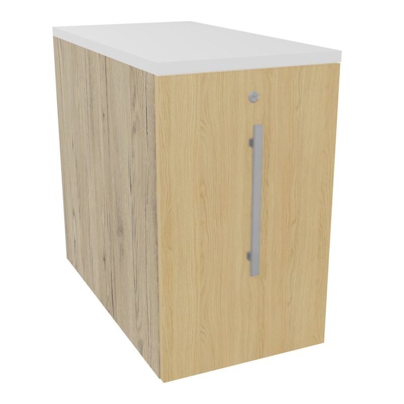 GUSTAVE CAISSON INDIVIDUEL H73,5 L43,2 P80 CM MELAMINE - CORPS  TOP  PORTE  R3 R1 MG