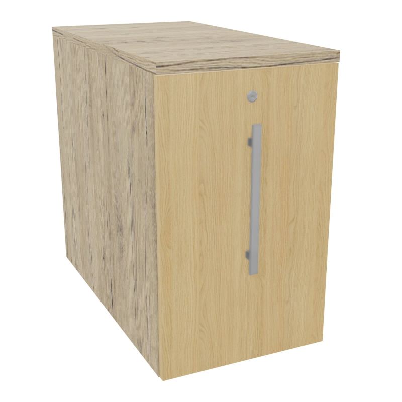 GUSTAVE CAISSON INDIVIDUEL H73,5 L43,2 P80 CM MELAMINE - CORPS  TOP  PORTE  R3 R1 R3