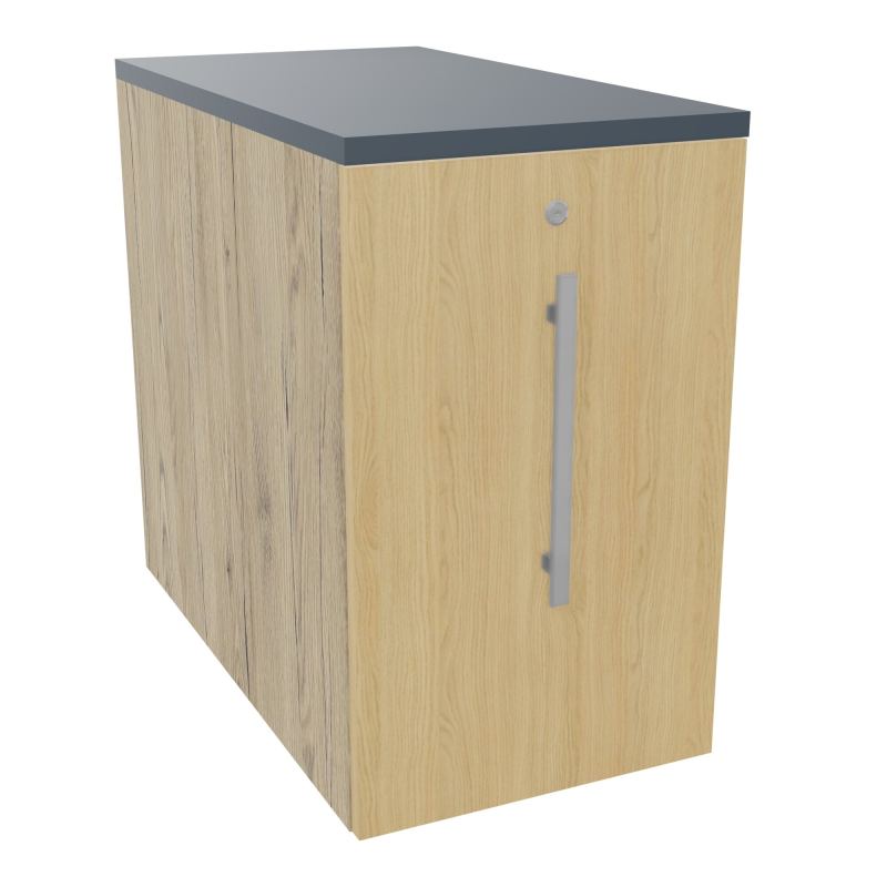 GUSTAVE CAISSON INDIVIDUEL H73,5 L43,2 P80 CM MELAMINE - CORPS  TOP  PORTE  R3 R1 R6