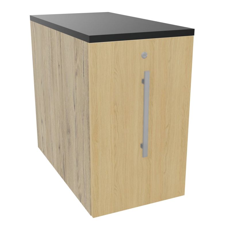 GUSTAVE CAISSON INDIVIDUEL H73,5 L43,2 P80 CM MELAMINE - CORPS  TOP  PORTE  R3 R1 R9