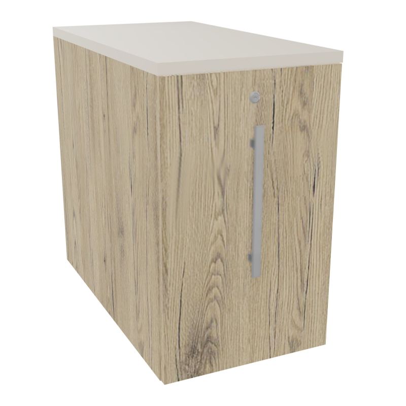 GUSTAVE CAISSON INDIVIDUEL H73,5 L43,2 P80 CM MELAMINE - CORPS  TOP  PORTE R3 R3 N5