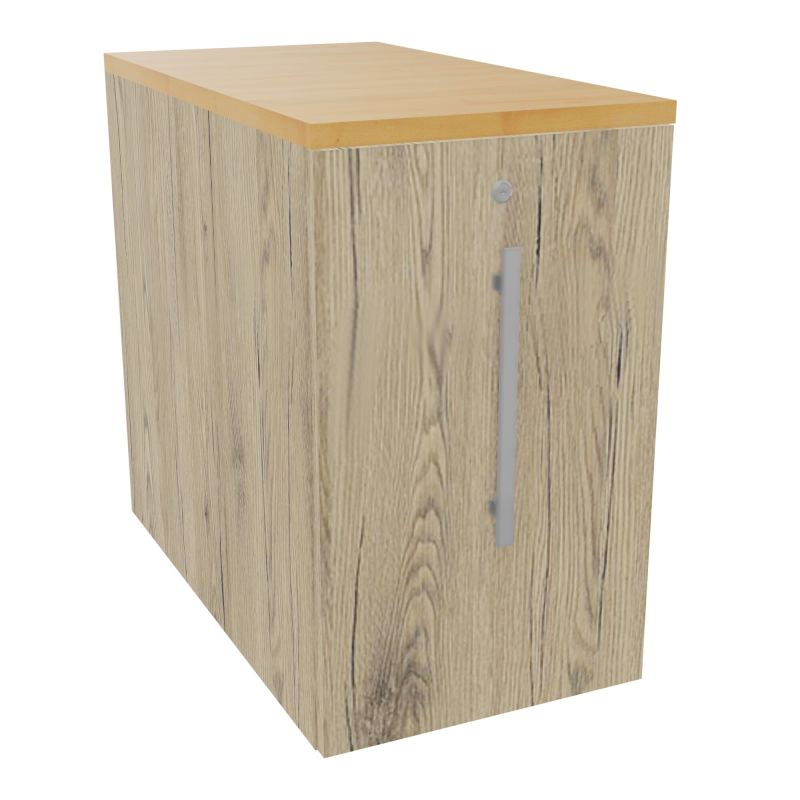GUSTAVE CAISSON INDIVIDUEL H73,5 L43,2 P80 CM MELAMINE - CORPS  TOP  PORTE  R3 R3 R5