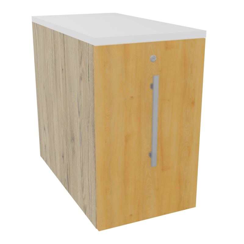 GUSTAVE CAISSON INDIVIDUEL H73,5 L43,2 P80 CM MELAMINE - CORPS  TOP  PORTE  R3 R5 MG