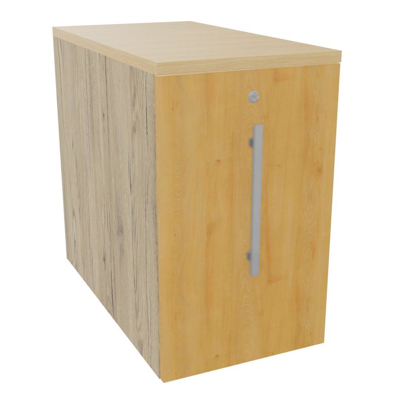 GUSTAVE CAISSON INDIVIDUEL H73,5 L43,2 P80 CM MELAMINE - CORPS  TOP  PORTE  R3 R5 R1