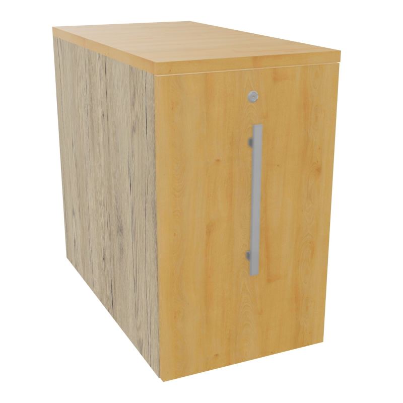 GUSTAVE CAISSON INDIVIDUEL H73,5 L43,2 P80 CM MELAMINE - CORPS  TOP  PORTE  R3 R5 R5