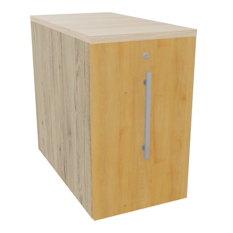 GUSTAVE CAISSON INDIVIDUEL H73,5 L43,2 P80 CM MELAMINE - CORPS  TOP  PORTE  R3 R5 RZ