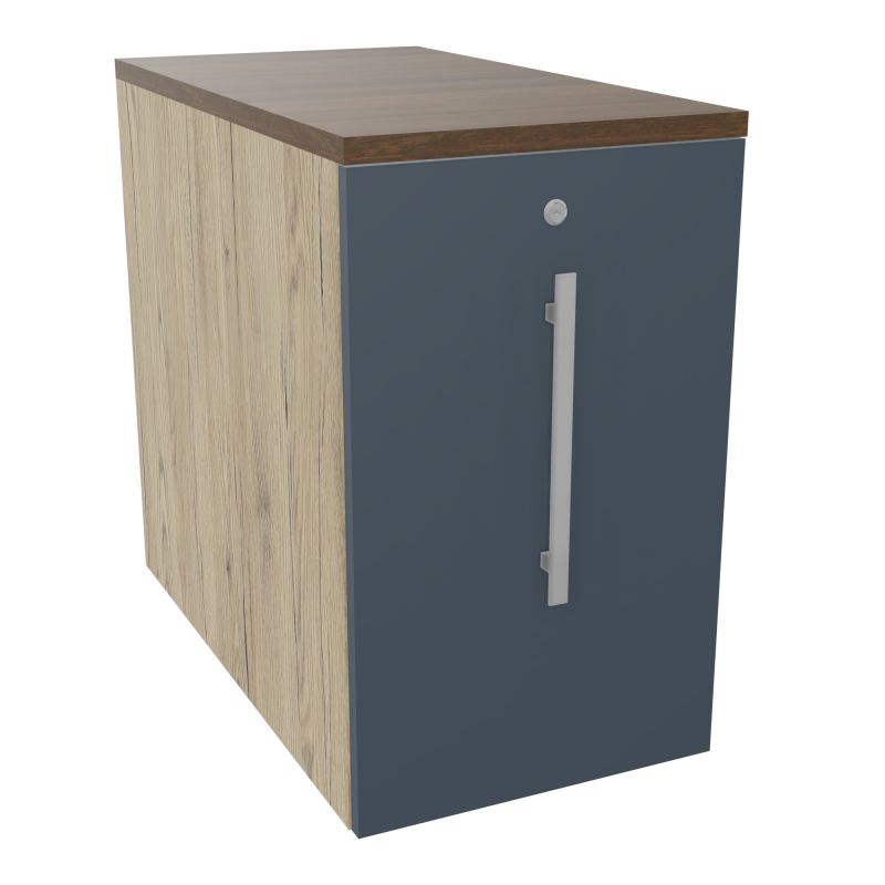 GUSTAVE CAISSON INDIVIDUEL H73,5 L43,2 P80 CM MELAMINE - CORPS  TOP  PORTE  R3 R6 N6