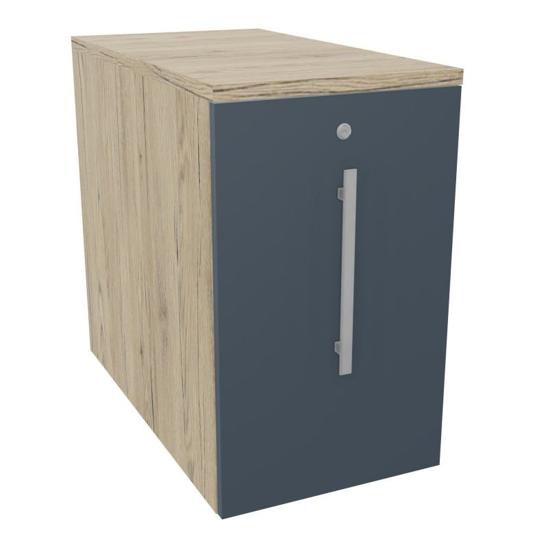 GUSTAVE CAISSON INDIVIDUEL H73,5 L43,2 P80 CM MELAMINE - CORPS  TOP  PORTE  R3 R6 R3