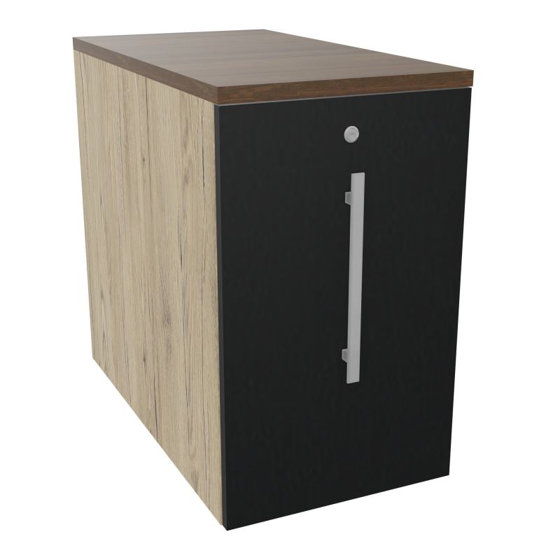 GUSTAVE CAISSON INDIVIDUEL H73,5 L43,2 P80 CM MELAMINE - CORPS  TOP  PORTE  R3 R9 N6