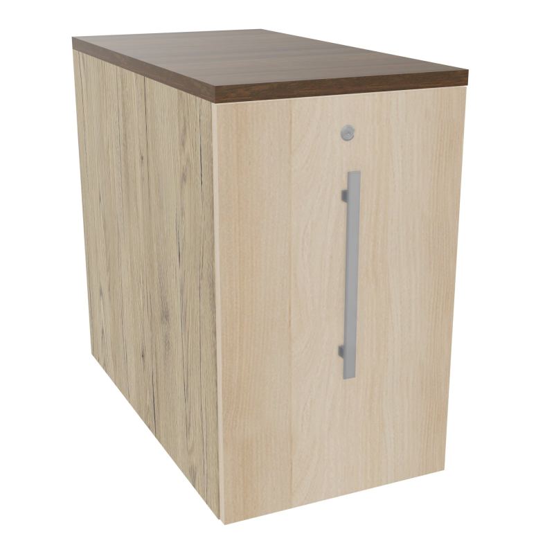 GUSTAVE CAISSON INDIVIDUEL H73,5 L43,2 P80 CM MELAMINE - CORPS  TOP  PORTE R3 RZ N6