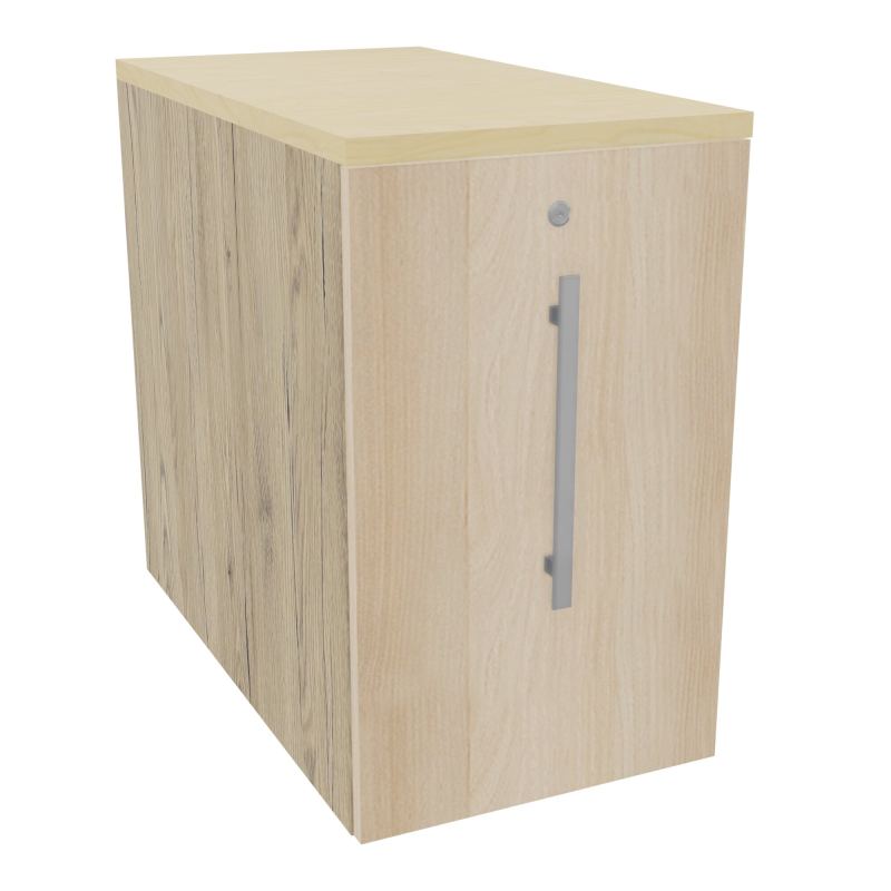 GUSTAVE CAISSON INDIVIDUEL H73,5 L43,2 P80 CM MELAMINE - CORPS  TOP  PORTE R3 RZ N8