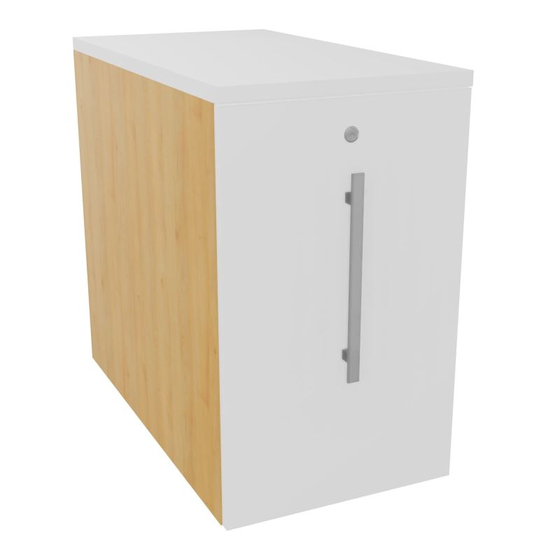 GUSTAVE CAISSON INDIVIDUEL H73,5 L43,2 P80 CM MELAMINE - CORPS  TOP  PORTE  R5 MG MG