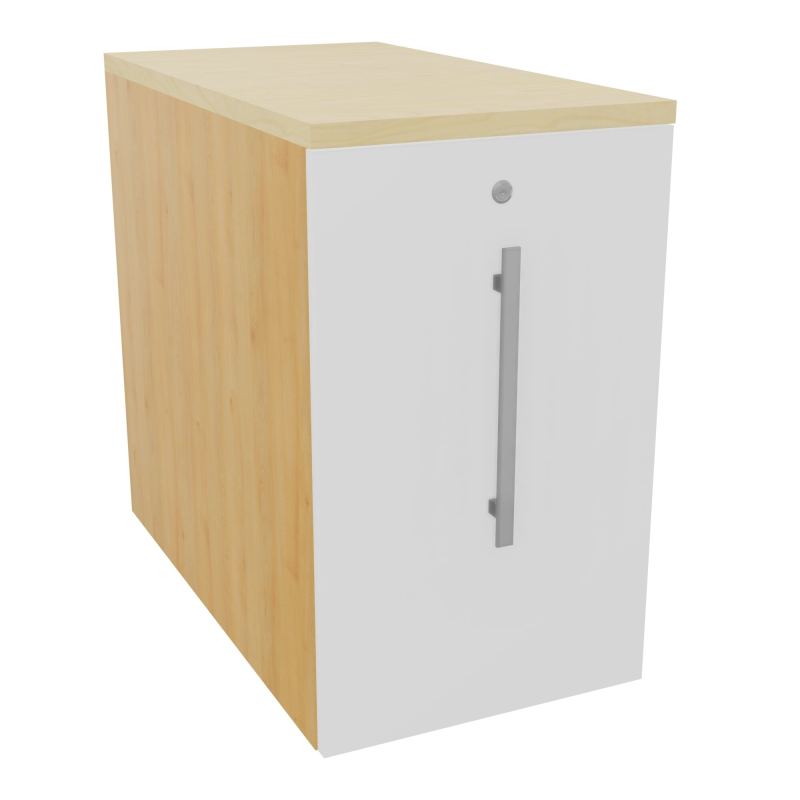GUSTAVE CAISSON INDIVIDUEL H73,5 L43,2 P80 CM MELAMINE - CORPS  TOP  PORTE  R5 MG N8