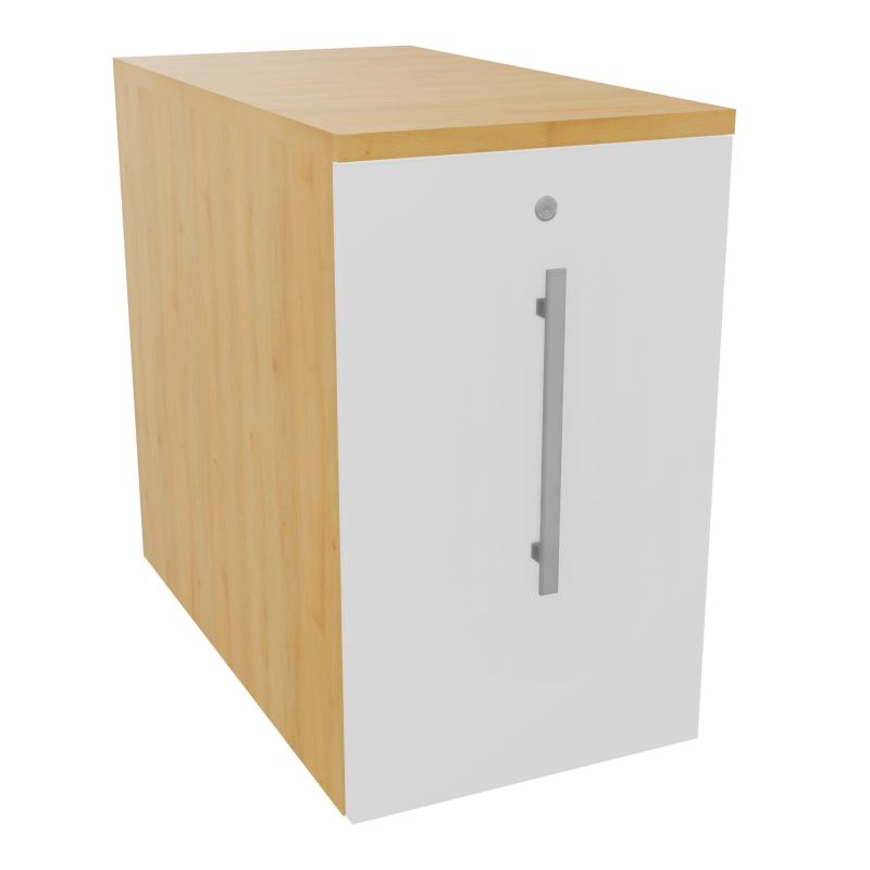 GUSTAVE CAISSON INDIVIDUEL H73,5 L43,2 P80 CM MELAMINE - CORPS  TOP  PORTE  R5 MG R5
