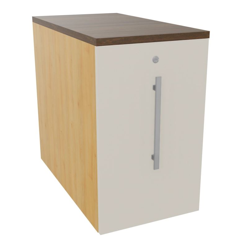 GUSTAVE CAISSON INDIVIDUEL H73,5 L43,2 P80 CM MELAMINE - CORPS  TOP  PORTE  R5 N5 N6