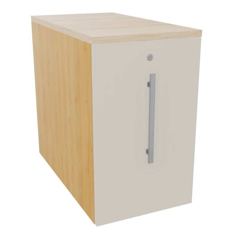 GUSTAVE CAISSON INDIVIDUEL H73,5 L43,2 P80 CM MELAMINE - CORPS  TOP  PORTE  R5 N5 RZ