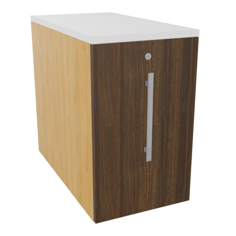 GUSTAVE CAISSON INDIVIDUEL H73,5 L43,2 P80 CM MELAMINE - CORPS  TOP  PORTE  R5 N6 MG