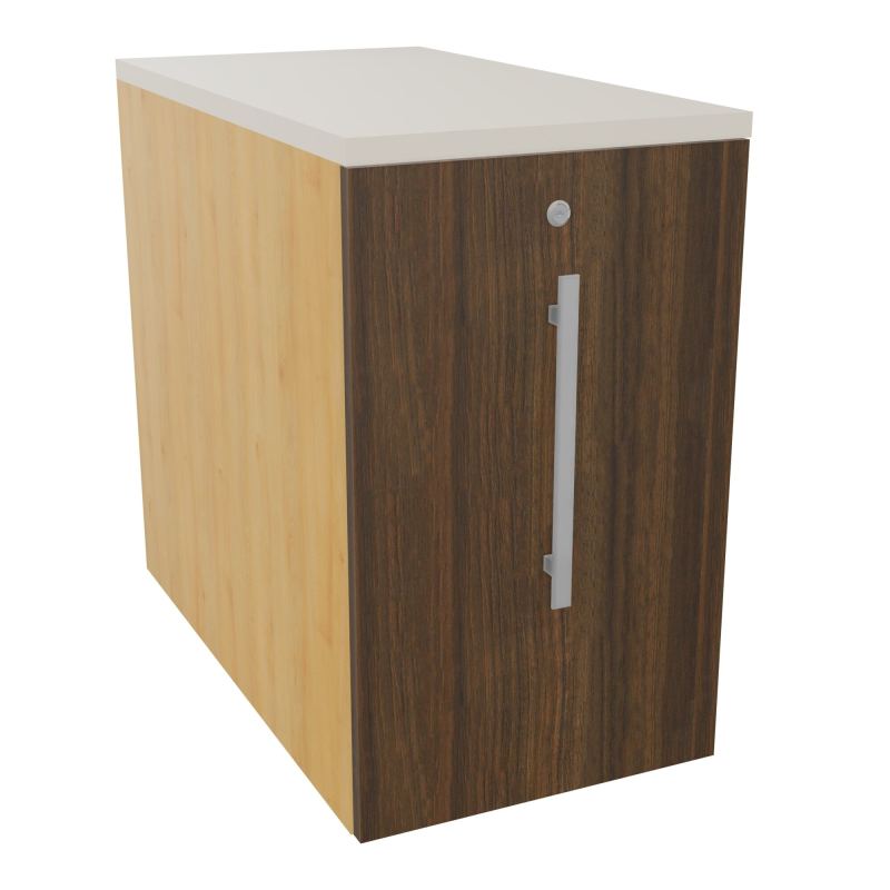 GUSTAVE CAISSON INDIVIDUEL H73,5 L43,2 P80 CM MELAMINE - CORPS  TOP  PORTE  R5 N6 N5