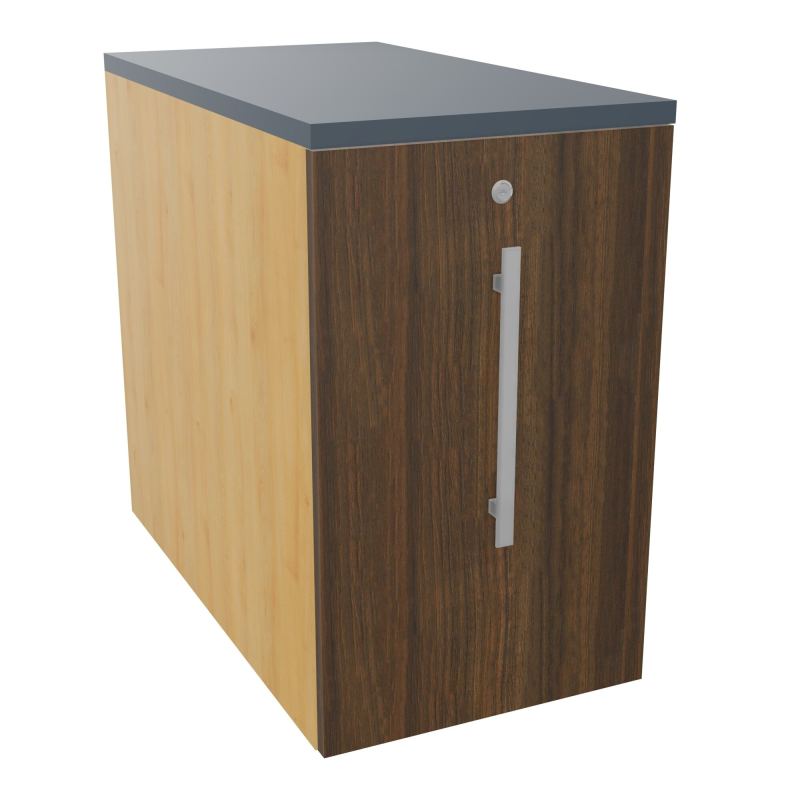 GUSTAVE CAISSON INDIVIDUEL H73,5 L43,2 P80 CM MELAMINE - CORPS  TOP  PORTE  R5 N6 R6