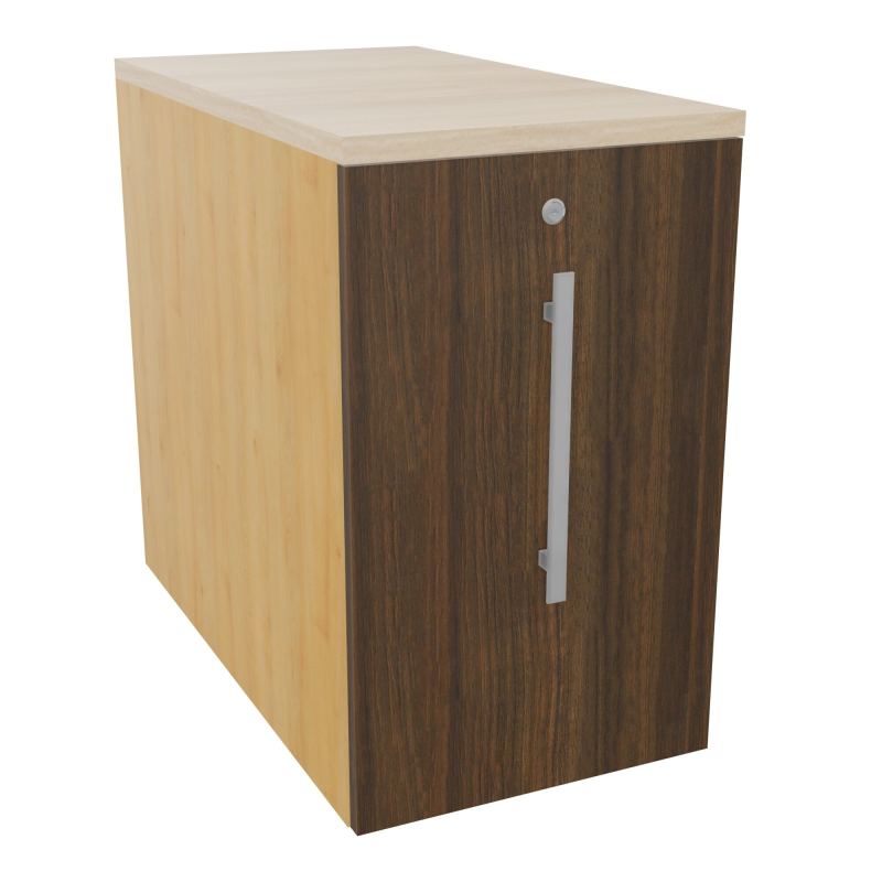 GUSTAVE CAISSON INDIVIDUEL H73,5 L43,2 P80 CM MELAMINE - CORPS  TOP  PORTE  R5 N6 RZ