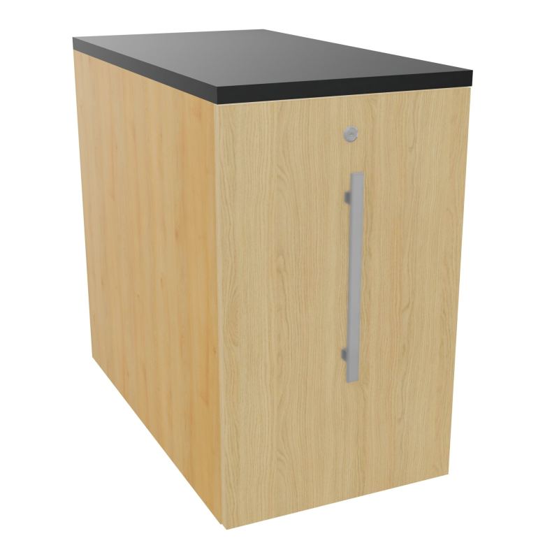 GUSTAVE CAISSON INDIVIDUEL H73,5 L43,2 P80 CM MELAMINE - CORPS  TOP  PORTE  R5 R1 R9