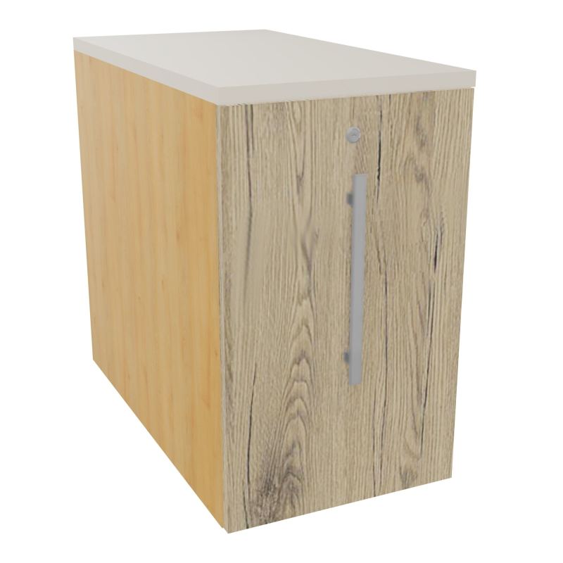 GUSTAVE CAISSON INDIVIDUEL H73,5 L43,2 P80 CM MELAMINE - CORPS  TOP  PORTE  R5 R3 N5