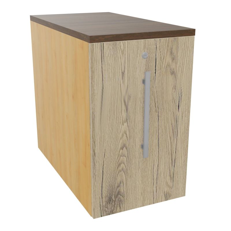 GUSTAVE CAISSON INDIVIDUEL H73,5 L43,2 P80 CM MELAMINE - CORPS  TOP  PORTE  R5 R3 N6