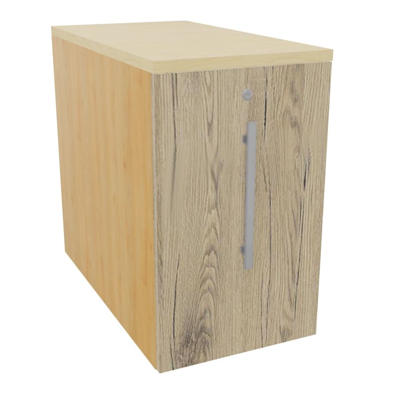 GUSTAVE CAISSON INDIVIDUEL H73,5 L43,2 P80 CM MELAMINE - CORPS  TOP  PORTE  R5 R3 N8