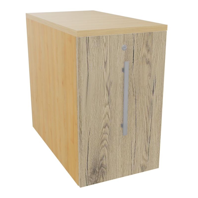 GUSTAVE CAISSON INDIVIDUEL H73,5 L43,2 P80 CM MELAMINE - CORPS  TOP  PORTE  R5 R3 R1
