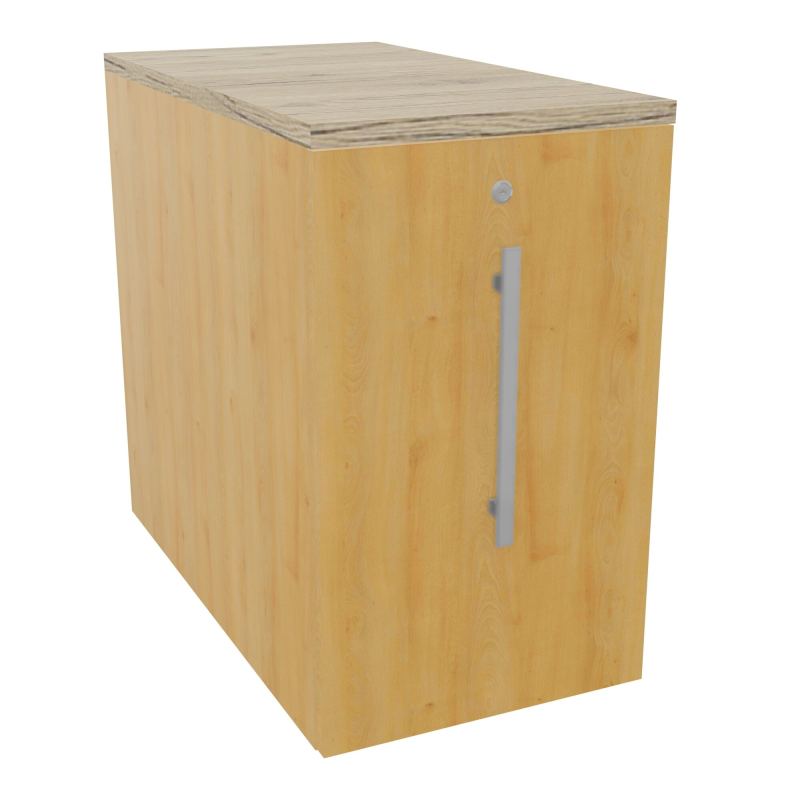 GUSTAVE CAISSON INDIVIDUEL H73,5 L43,2 P80 CM MELAMINE - CORPS  TOP  PORTE  R5 R5 R3