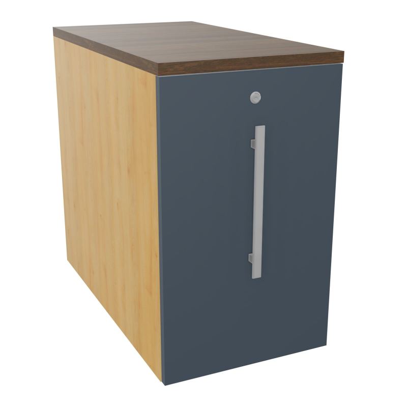 GUSTAVE CAISSON INDIVIDUEL H73,5 L43,2 P80 CM MELAMINE - CORPS  TOP  PORTE  R5 R6 N6