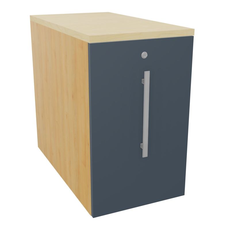 GUSTAVE CAISSON INDIVIDUEL H73,5 L43,2 P80 CM MELAMINE - CORPS  TOP  PORTE  R5 R6 N8