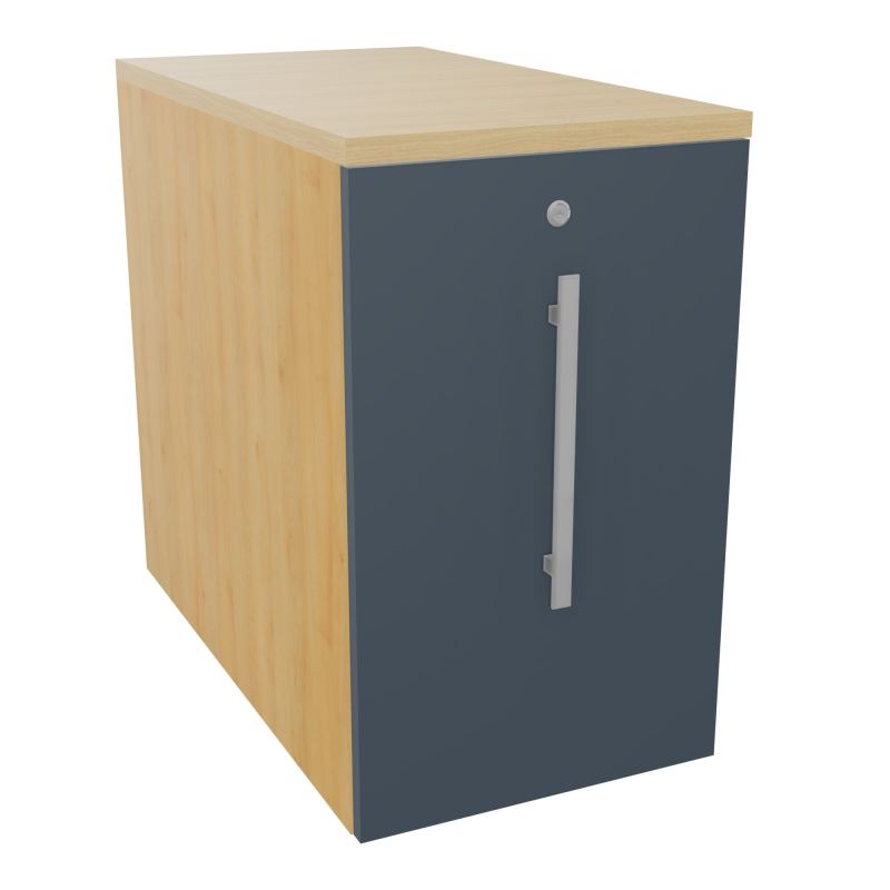 GUSTAVE CAISSON INDIVIDUEL H73,5 L43,2 P80 CM MELAMINE - CORPS  TOP  PORTE  R5 R6 R1