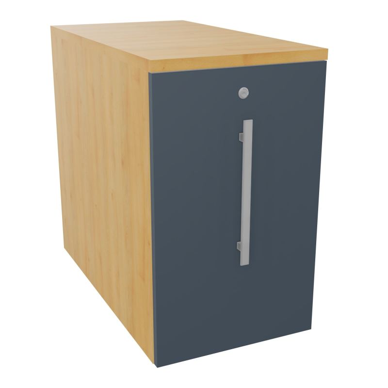 GUSTAVE CAISSON INDIVIDUEL H73,5 L43,2 P80 CM MELAMINE - CORPS  TOP  PORTE  R5 R6 R5