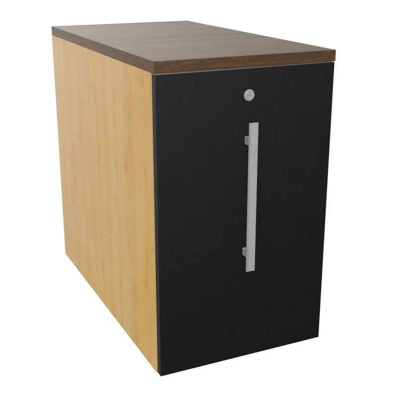 GUSTAVE CAISSON INDIVIDUEL H73,5 L43,2 P80 CM MELAMINE - CORPS  TOP  PORTE  R5 R9 N6