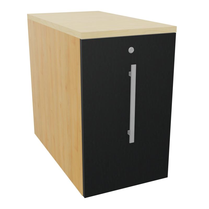 GUSTAVE CAISSON INDIVIDUEL H73,5 L43,2 P80 CM MELAMINE - CORPS  TOP  PORTE  R5 R9 N8