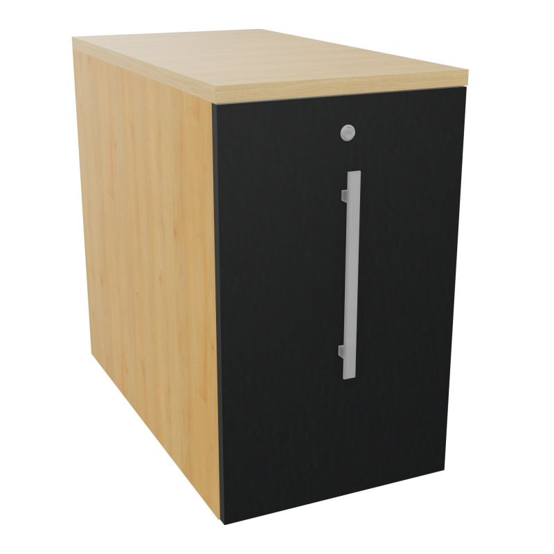 GUSTAVE CAISSON INDIVIDUEL H73,5 L43,2 P80 CM MELAMINE - CORPS  TOP  PORTE  R5 R9 R1