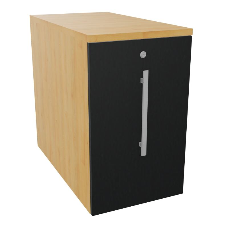 GUSTAVE CAISSON INDIVIDUEL H73,5 L43,2 P80 CM MELAMINE - CORPS  TOP  PORTE  R5 R9 R5