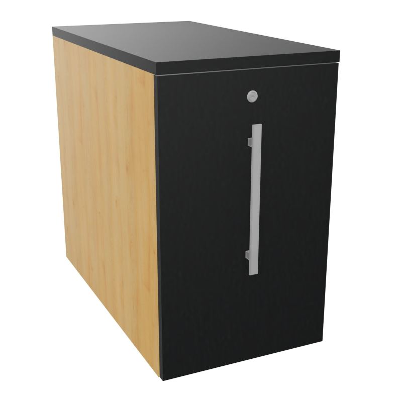 GUSTAVE CAISSON INDIVIDUEL H73,5 L43,2 P80 CM MELAMINE - CORPS  TOP  PORTE  R5 R9 R9