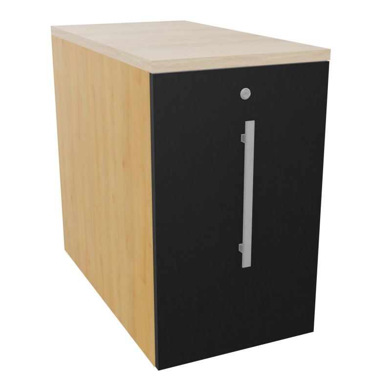 GUSTAVE CAISSON INDIVIDUEL H73,5 L43,2 P80 CM MELAMINE - CORPS  TOP  PORTE  R5 R9 RZ