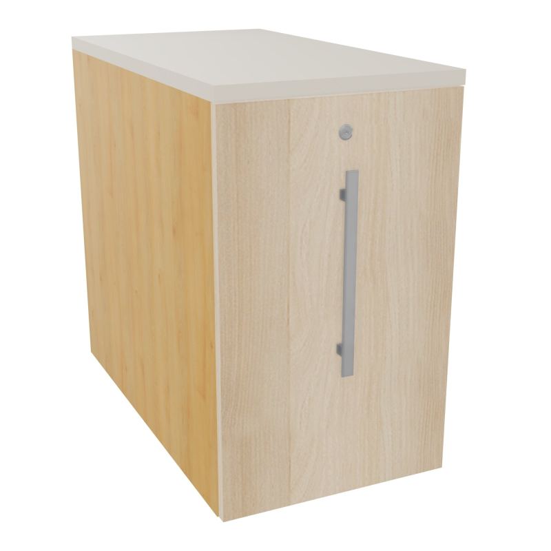 GUSTAVE CAISSON INDIVIDUEL H73,5 L43,2 P80 CM MELAMINE - CORPS  TOP  PORTE  R5 RZ N5