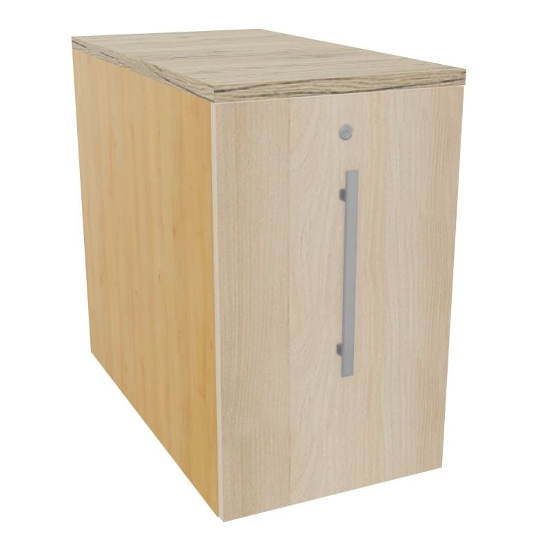 GUSTAVE CAISSON INDIVIDUEL H73,5 L43,2 P80 CM MELAMINE - CORPS  TOP  PORTE  R5 RZ R3