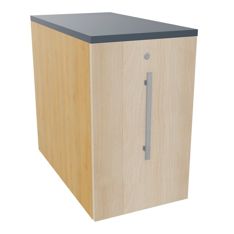 GUSTAVE CAISSON INDIVIDUEL H73,5 L43,2 P80 CM MELAMINE - CORPS  TOP  PORTE  R5 RZ R6