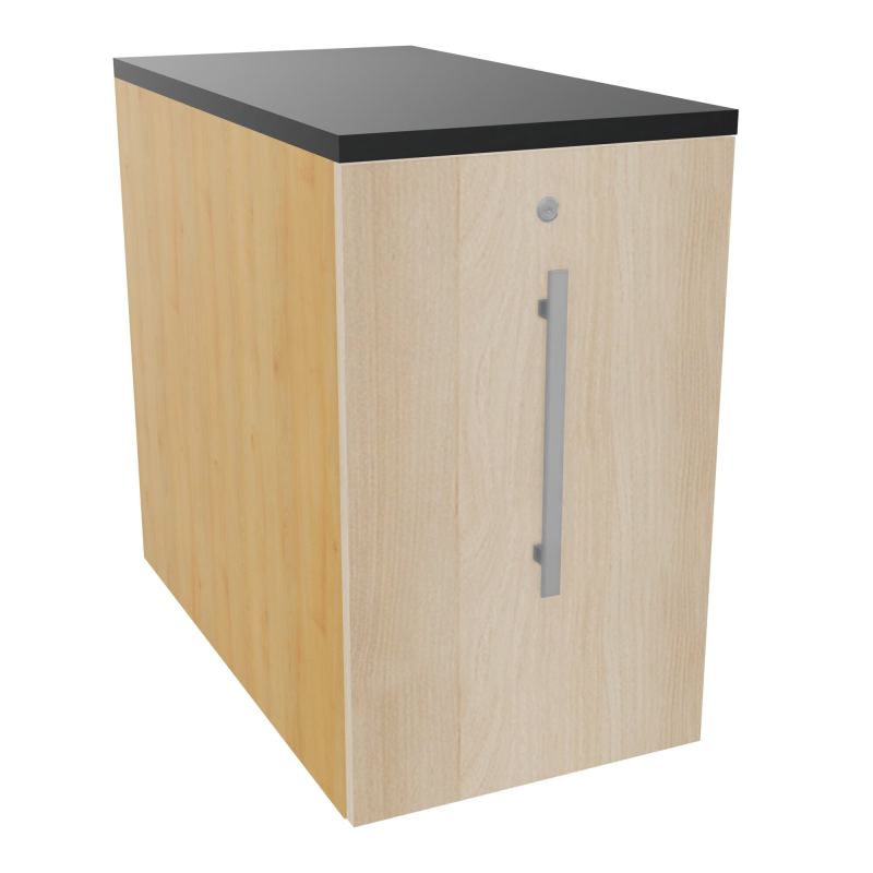 GUSTAVE CAISSON INDIVIDUEL H73,5 L43,2 P80 CM MELAMINE - CORPS  TOP  PORTE  R5 RZ R9