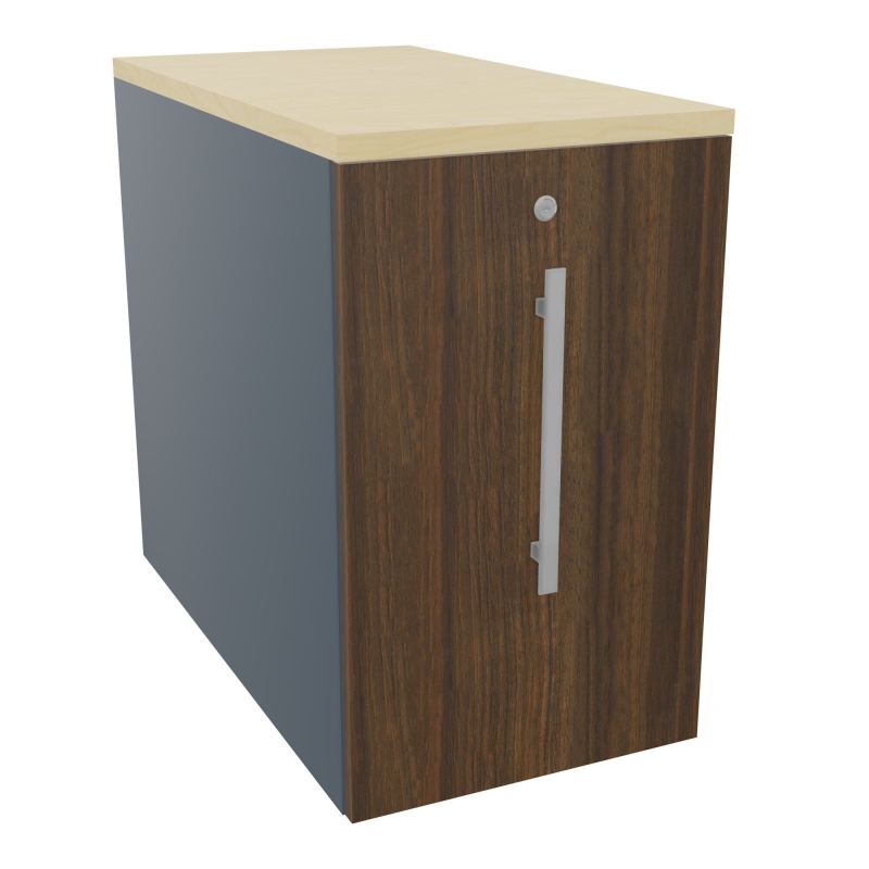 GUSTAVE CAISSON INDIVIDUEL H73,5 L43,2 P80 CM MELAMINE - CORPS  TOP  PORTE  R6 N6 N8