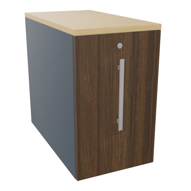 GUSTAVE CAISSON INDIVIDUEL H73,5 L43,2 P80 CM MELAMINE - CORPS  TOP  PORTE  R6 N6 R1