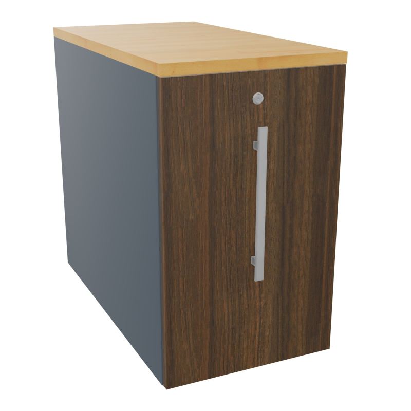 GUSTAVE CAISSON INDIVIDUEL H73,5 L43,2 P80 CM MELAMINE - CORPS  TOP  PORTE  R6 N6 R5