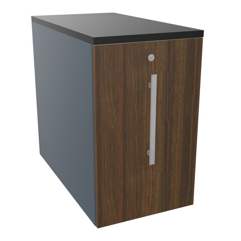 GUSTAVE CAISSON INDIVIDUEL H73,5 L43,2 P80 CM MELAMINE - CORPS  TOP  PORTE  R6 N6 R9