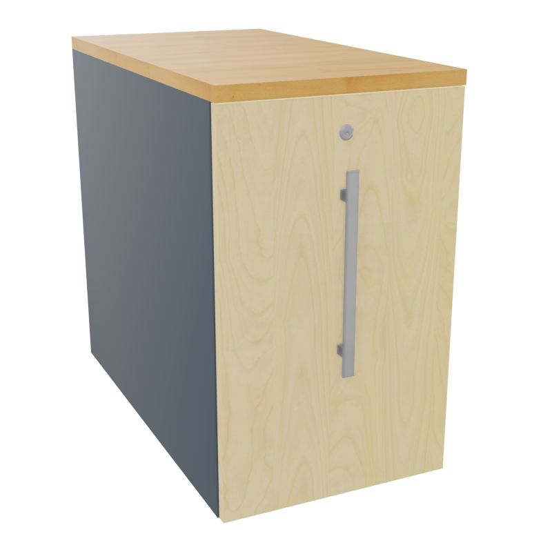 GUSTAVE CAISSON INDIVIDUEL H73,5 L43,2 P80 CM MELAMINE - CORPS  TOP  PORTE  R6 N8 R5